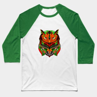 Owl zentangle design Baseball T-Shirt